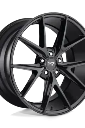 Factory Price Niche 1PC M119 MISANO 5X120 20X9 +35 GLOSS BLACK