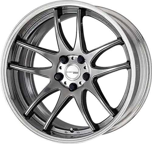 Work Cr 2P 5x105 18x9.0 +12 GT Silver Top Pick