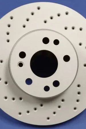 Chevrolet K1500 Pickup SP Performance Cross Drilled Vented Front Rotors - C55-69 Secure Checkout