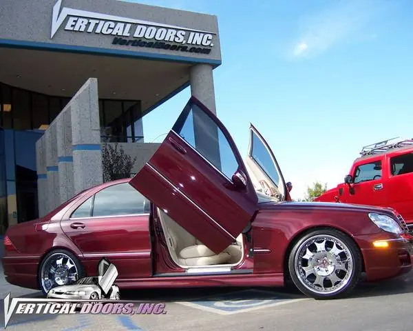 Mercedes-Benz S Class VDI Vertical Lambo Door Hinge Kit - Direct Bolt On - VDCMERS0006 Trusted Brand