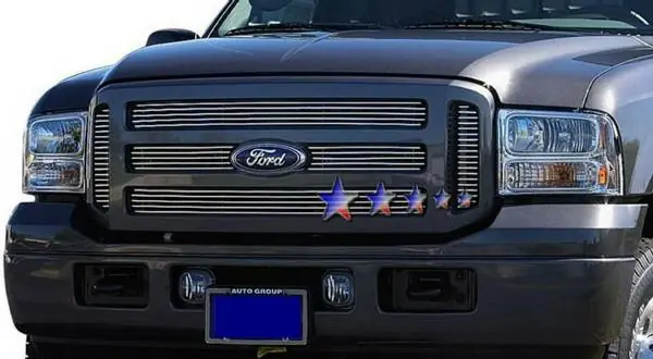 Price Cut Ford F350 APS Billet Grille - Upper - Aluminum - F65781A