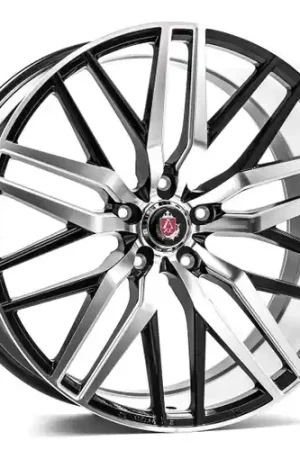 Time-Limited Axe EX30 5x110 22X10.5+38 BLACK AND POLISHED FACE