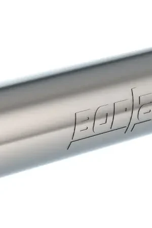 While Supplies Last Borla Universal Muffler 6.75 X 24.00in LG. X 3.53 I.D. w/Nipples Notch — PMD Premier Motoring Development