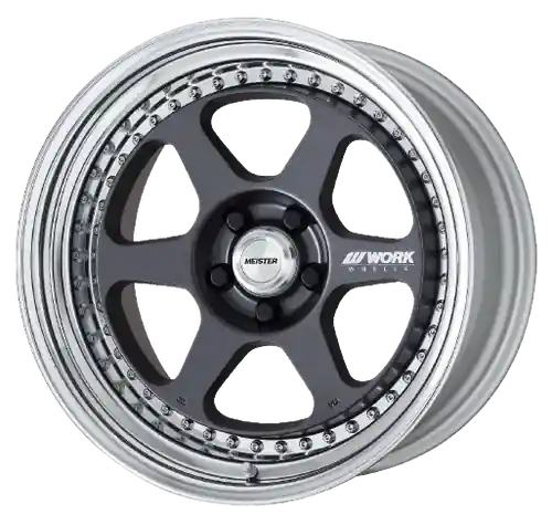 Direct From Manufacturer Work Meister L1 3P 5x120 19x15.5-36 L Disk Matte Gunmetal