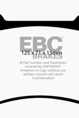 Direct From Factory EBC 07-08 Chevrolet Cobalt 2.0 Supercharged (SS) Greenstuff Front Brak — PMD Premier Motoring Development