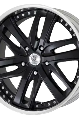 Work Ls Brightring Suv 6x139.7 24x9.5+8 O Disk Matte Black Time-Limited