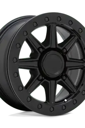 High Quality Black Rhino Powersports WEBB UTV BEADLOCK 4X137 15X7 +51 MATTE BLACK