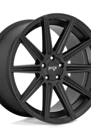 Niche 1PC M242 TIFOSI 5X114.3 20X10.5 +40 MATTE BLACK Markdown