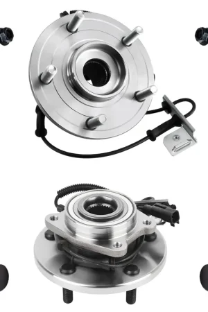 4pc Front Wheel Hub and Bearings Sway Bar Links Suspension Kit Free Delivery