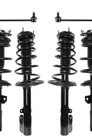 6pc Front & Rear Struts Sway Bar Links Suspension Kit Same Day Shipping