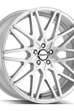 Hot Deal Shift Formula 5x114.3 18x8 +35 Silver Machined