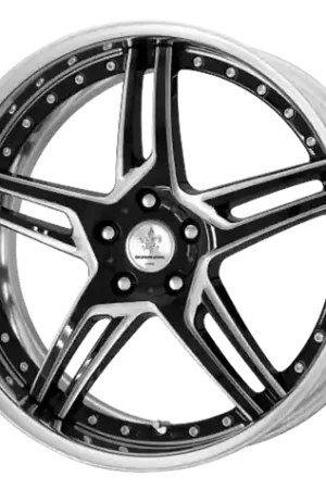 DURANDAL DD5.2 Machined Black Polished 5x112 19X8.5 +43MM Exclusive Offer