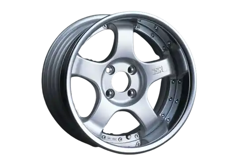 Budget SSR Professor SP1R 5x115 17X8.5 30 NR Disk Silver