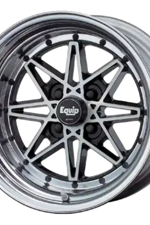 EQUIP 03 Black Polish 4x114.3 15x6 -3 Price Drop