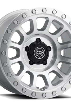 Today Only Icon Alloys HULSE 5x127 17x8.5 -6mm SILVER MACHINED