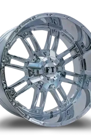 Crafted FULL THROTTLE FT8033 5x127/5x135 20x10-24 CHROME