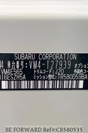 Used 2019 SUBARU LEVORG 1.6GT/DBA-VM4 for sale. Find an affordable Used SUBARU LEVORG with No.1 Japanese used car exporter BE FORWARD. In Demand
