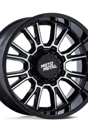 Moto Metal MO810 LEGACY 5X139.7/5X150 18X9 +1 GLOSS BLACK MACHINED Trusted Brand