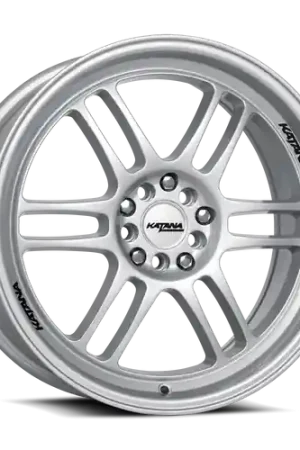Trending KATANA RACING KR02 5x108/5x114.3 17x7.5 +40 Glossy Sliver