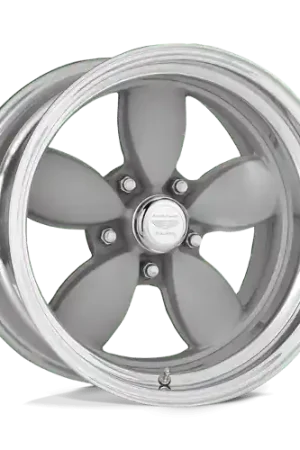 American Racing Vintage VN402 CLASSIC 200S 5X139.7 17X8 +13 TWO-PIECE MAG GRAY CENTER POLISHED BARREL Express Delivery