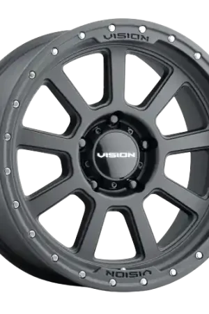 Vision Off-Road 350 Ojos 8x165.1 17x9+12 Satin Black Genuine