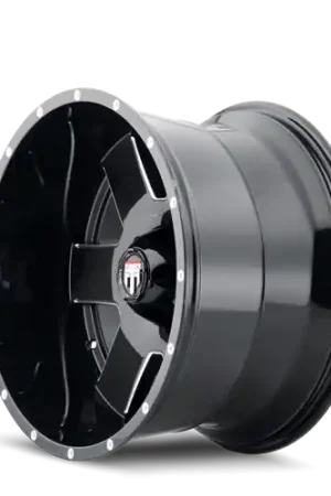 American Truxx Armor AT155 8x170 20x9-12 Black/Milled Limited Offer