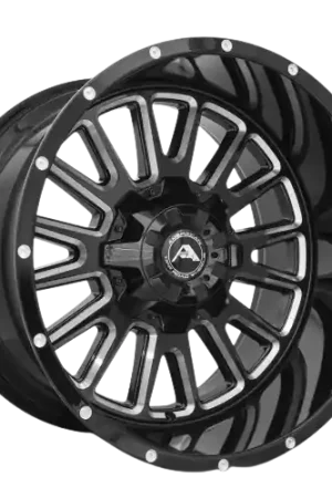 American Off-Road A105 5x139.7 20x12 -44 Black Milled Spoke Same Day Shipping