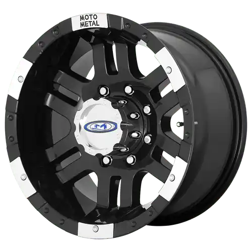 Last Chance Moto Metal MO951 5X139.7 20X9 +18 GLOSS BLACK MACHINED