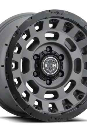 Icon Alloys Hammer Pro Wheel 17x8.5 6x139.7 Charcoal 25mm 21017859057CH One Day Deal