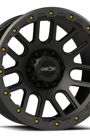 Vision Nemesis 111 Wheel 20x9 6x135 Matte Black 0mm - FREE T-SHIRT INCLUDED! Next Day Delivery