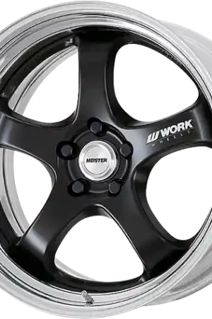 Best Price Work Meister S1R 5x108 17x6+12 R Disk Matte Black