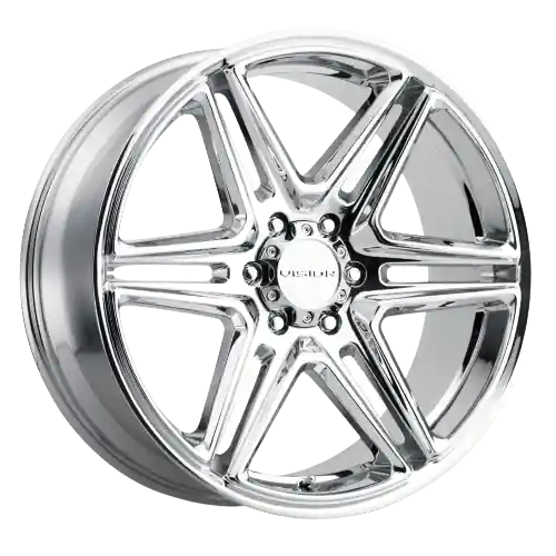 Super Sale Vision Street-Designs 476 Wedge 6x135 22x9.5+30 Chrome