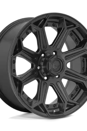 Free Delivery Fuel 1PC D706 SIEGE 5X139.7 20X9 +20 MATTE BLACK