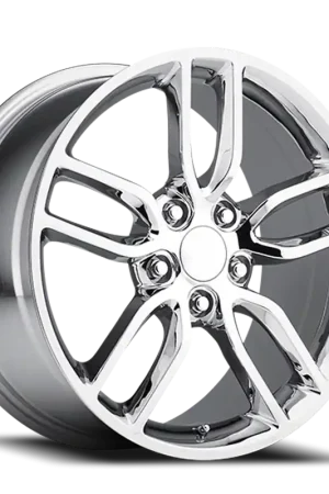 Factory Reproductions Fr 26 - C7 Z51 Corvette Replica Wheels Wheel 20x10 5x120.65 Chrome 79mm - FREE T-SHIRT INCLUDED! While Supplies Last