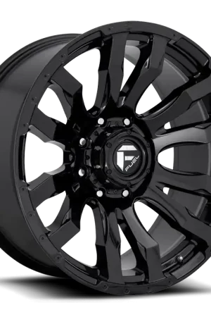 Fuel D675 Blitz Wheel 17x9 8x165.1 Gloss Black 1mm - FREE T-SHIRT INCLUDED! New Release