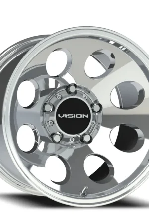 Vision 56 Midway Wheel 18x9 5x139.7 Polished -12mm - FREE T-SHIRT INCLUDED! Instant Buy