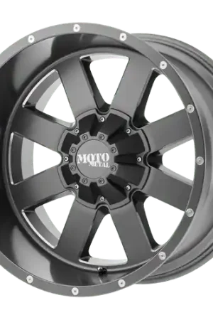 Moto Metal MO962 5X127/5X139.7 20X10 -24 SATIN GRAY MILLED Crafted