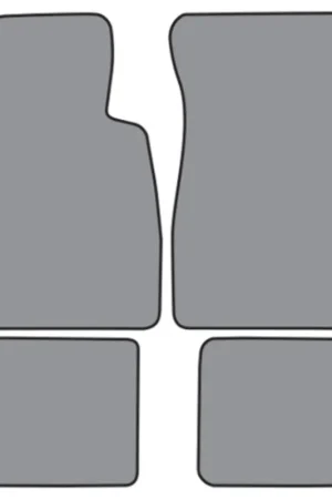 Editor’s Pick Floor Mats for 1957-1958 Ford Fairlane (FM36F FM18R) Loop 4Pc