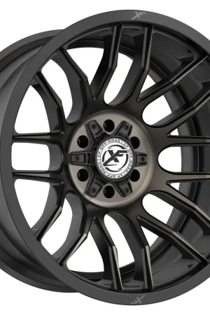 Xf Off-Road Xf-232 Wheel 20x9 6x135 & 6x139.7 Satin Black & Bronze Machined Double Dark Tint 0mm Modern