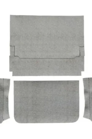 Trunk Floor Mat Cover 3pc for 1965-1966 ford Galaxie 2 Door Convertible Gray Shop Now