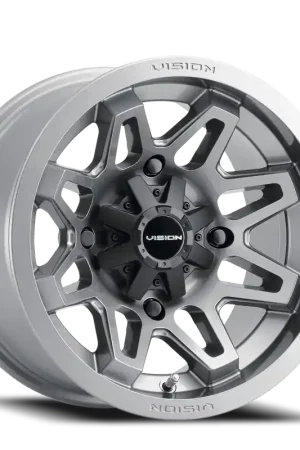 Markdown Vision Se7En 416 Atv Utv Wheel 12x7 4x136 Gunmetal 3mm