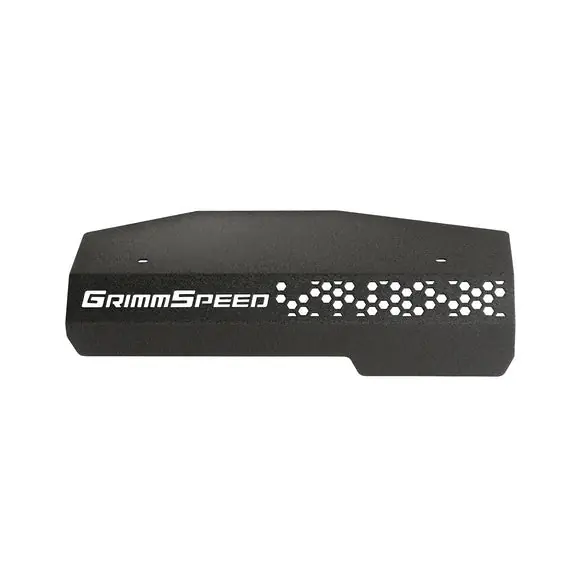 Instant Buy GrimmSpeed Pulley Cover - Black - 2022-2024 Subaru WRX / 2019-2024 Ascent