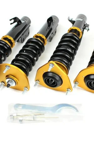 Hot Deal ISC Suspension V2 Basic Street Sport Coilover Kit (With Triple S Upgraded Coilover Springs) - 2008-2014 Subaru Impreza WRX STI