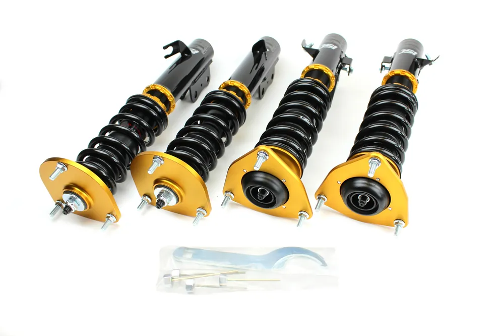 Hot Deal ISC Suspension V2 Basic Street Sport Coilover Kit (With Triple S Upgraded Coilover Springs) - 2008-2014 Subaru Impreza WRX STI