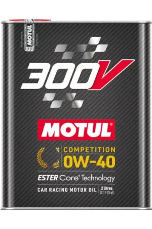 Motul 300V Competition 0W-40 10X2L 2L Motor Oil - Universal Grab Now