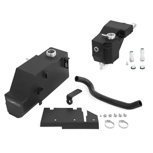 Mishimoto 11-19 Ford 6.7L Powerstroke Expansion Tank Kit - Micro-Wrinkle Black Holiday Sale