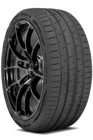Final Sale Toyo Proxes Sport 2 Tire 225/45R17 94(Y) 240 AA A Black Wall 244880 - FREE ROAD HAZARD!