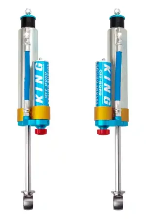 King Shocks 96-02 Toyota 4Runner Rear 2.5 Dia Piggy Hose Reservoir w/Adjuster (Pair) Clearance