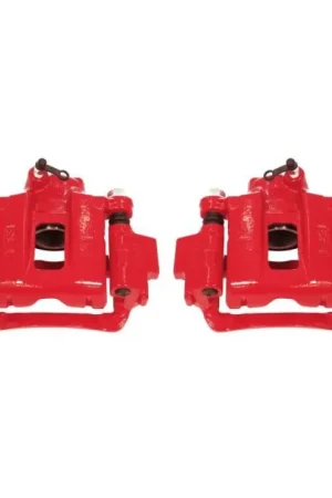 Power Stop 03-09 Toyota 4Runner Rear Red Calipers w/Brackets - Pair Top Rated
