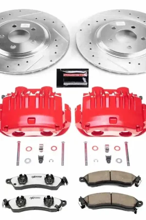 Power Stop 98-94 Ford Mustang Front Z26 Street Warrior Brake Kit w/Calipers Sale